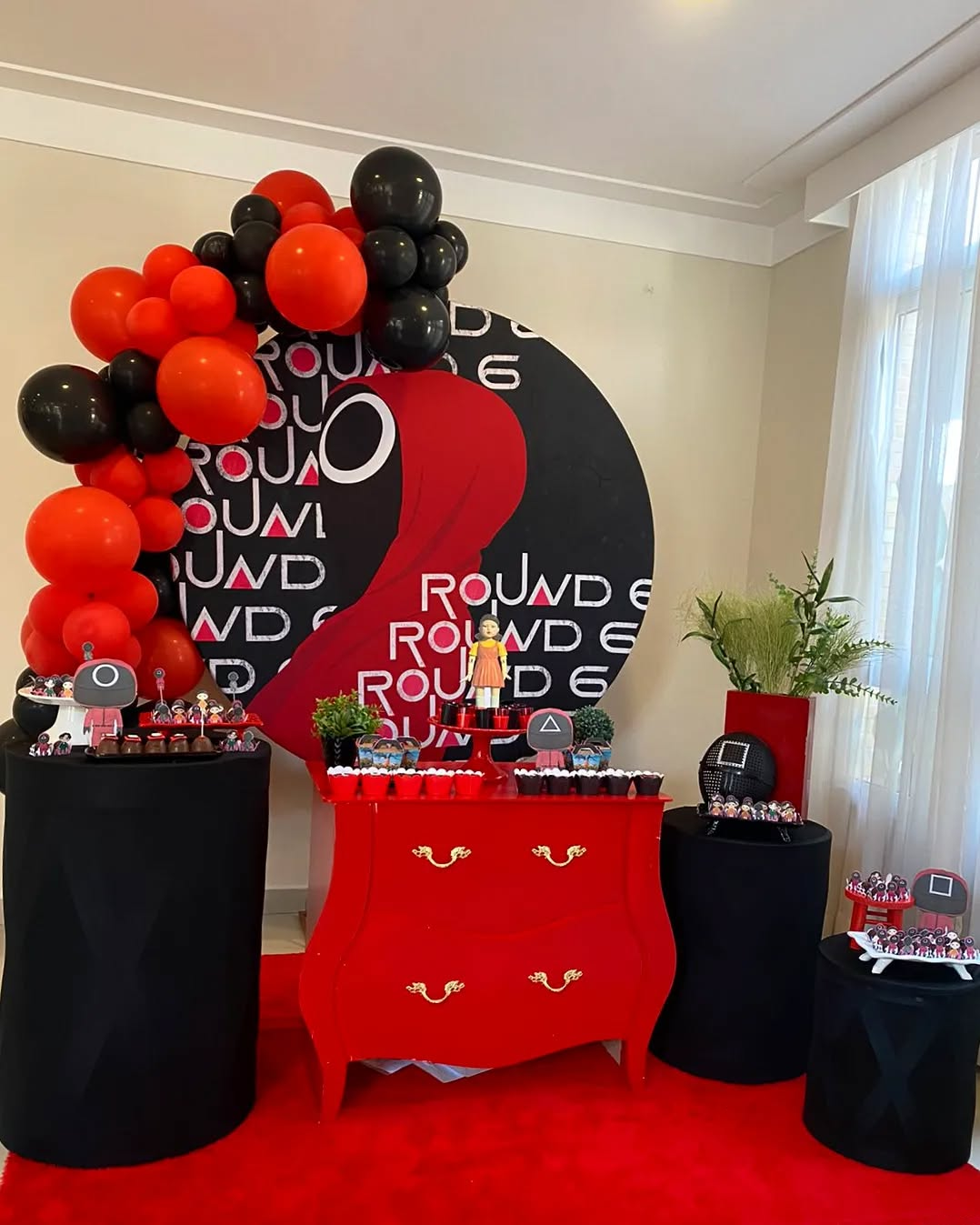 decoracao de festa round 6