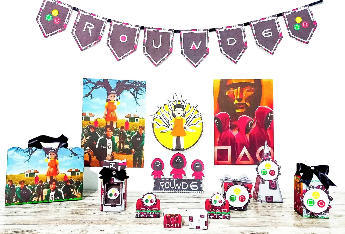 decoracao de festa round 6