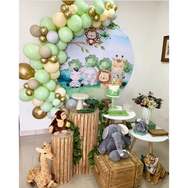 decoração festa safari menino