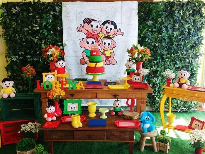 decoração de festa sem balão