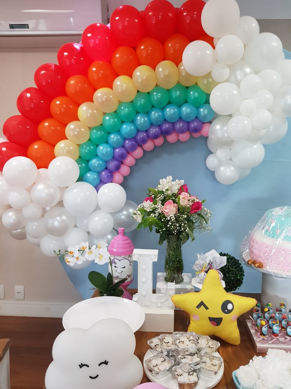 decoração de festa unissex infantil