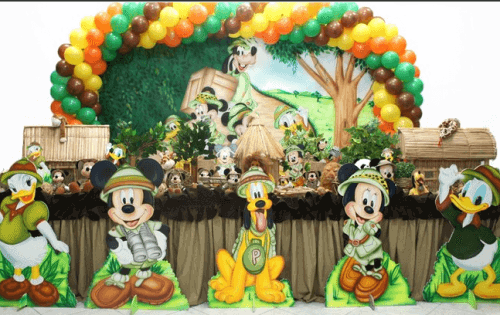 decoração de festa unissex infantil