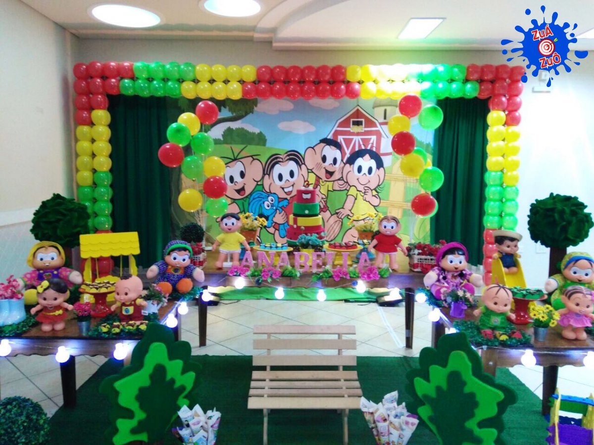 decoração de festa unissex infantil