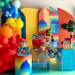 decoração de festa unissex infantil