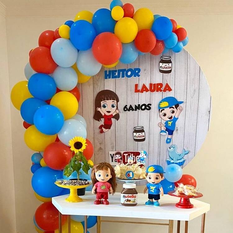 decoração de festa unissex infantil