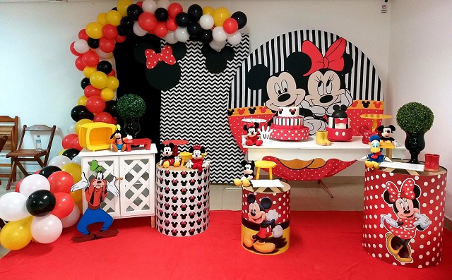 decoração de festa unissex infantil
