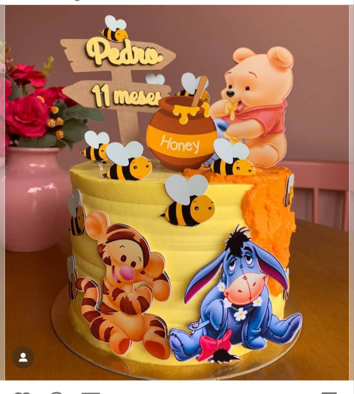 decoração ursinho pooh vs decoração tema floresta