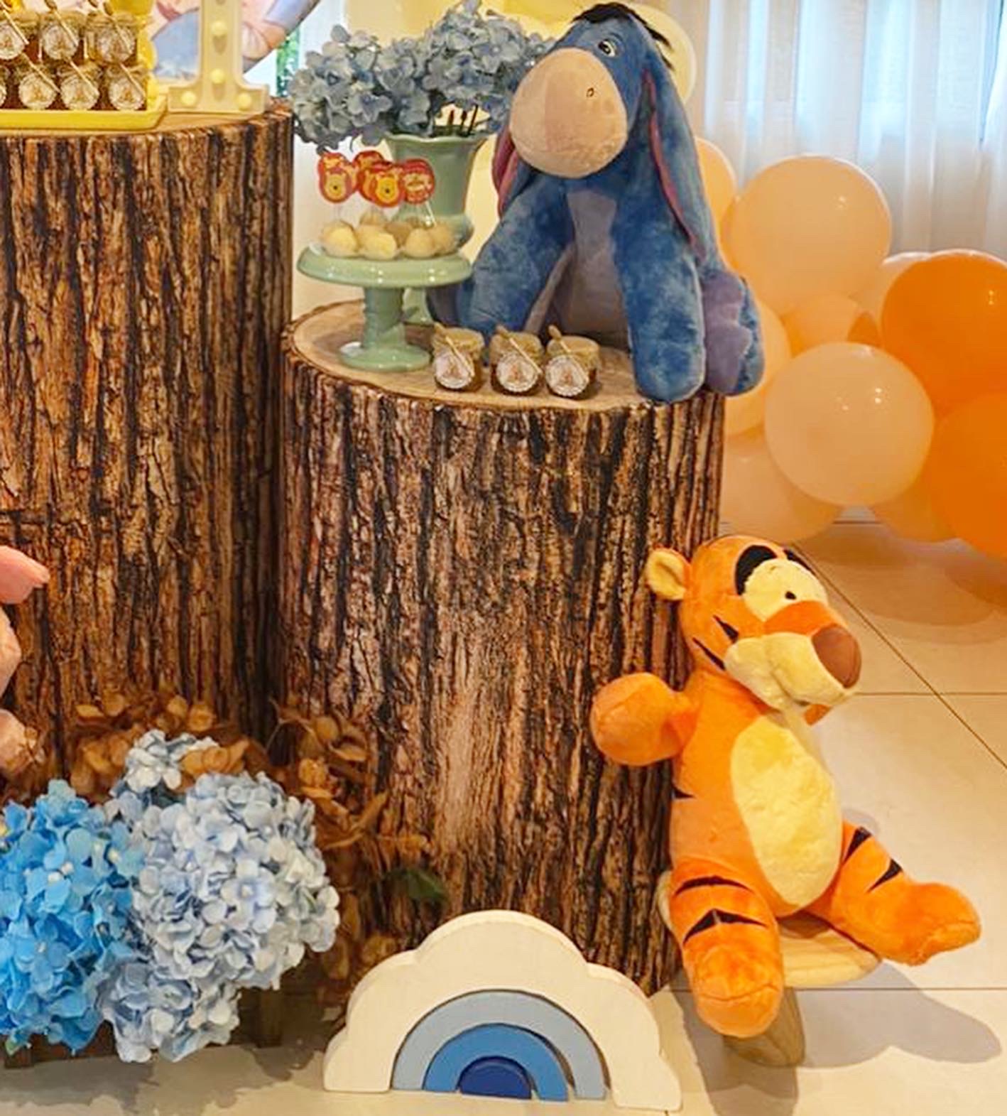 decoração de festa ursinho pooh