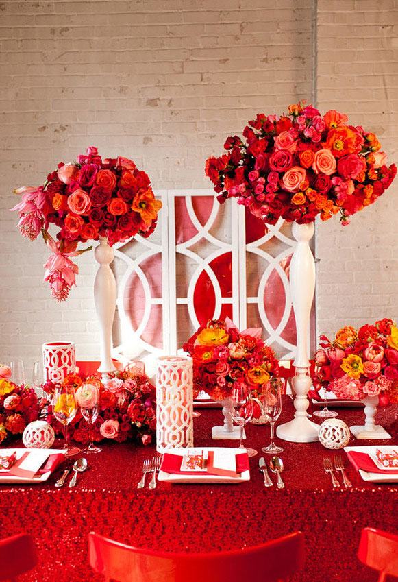 Festa Vermelha Simples e Barata: Dicas para Decorar em Casa