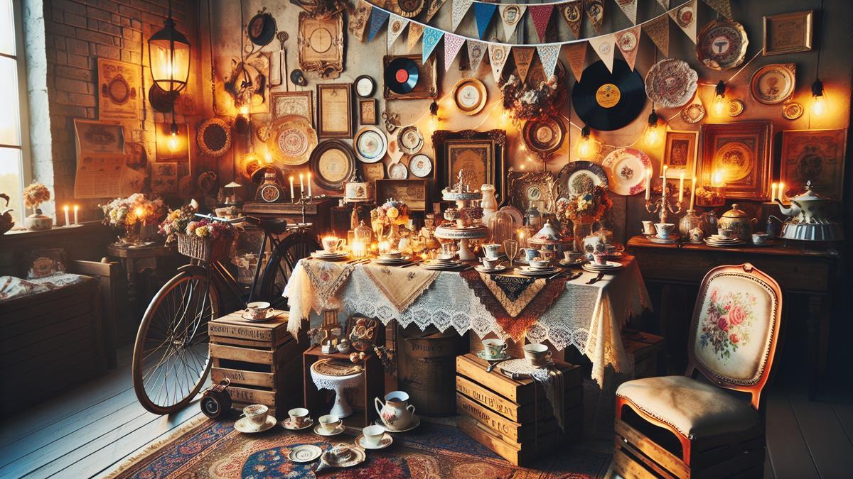 decoração provençal vintage