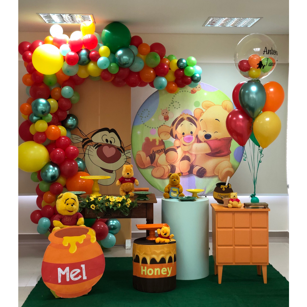 5 Ideias Criativas para Festa Ursinho Pooh
Decoração Ursinho Pooh: Do Clássico ao Moderno
Como Montar uma Mesa Encantadora de Ursinho Pooh
Paleta de Cores Perfeita para sua Festa Ursinho Pooh
Onde Encontrar os Melhores Itens para Festa Ursinho Pooh