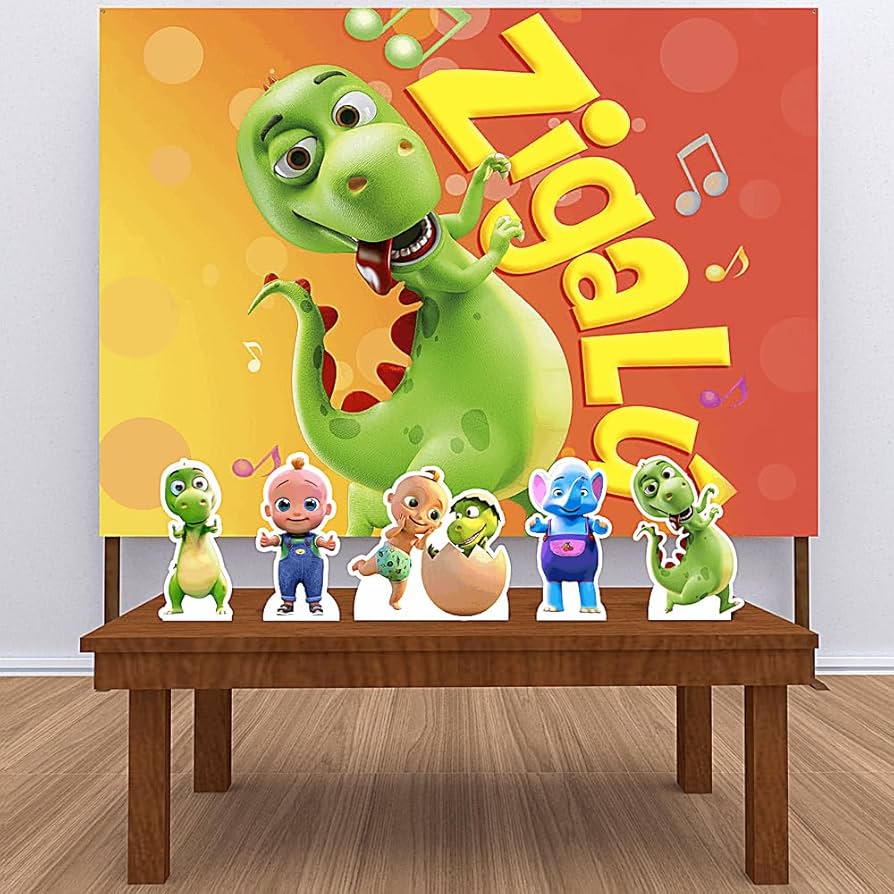 decoração de festa zigalu