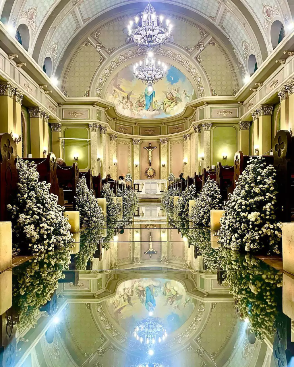 decoração de igreja para casamento em igrejas históricas