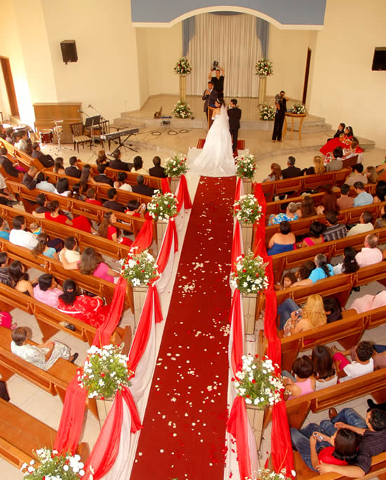 decoração de igreja para casamento evangélico