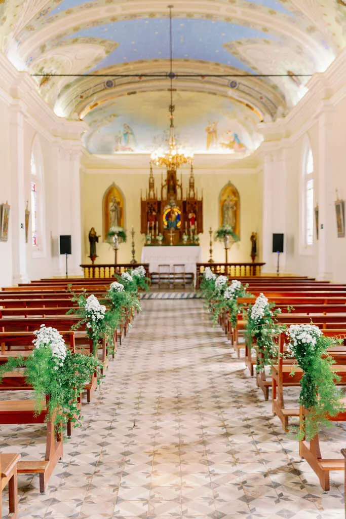decoração de igreja para casamento católico