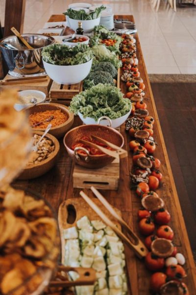 ilha gastronômica minimalista