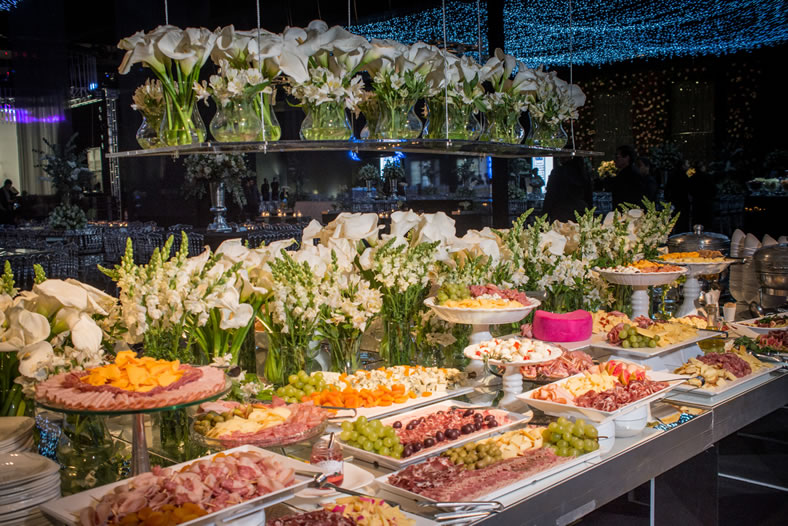 elementos decoração ilha gastronômica