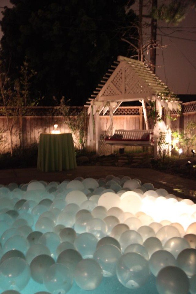 quanto custa decorar piscina para casamento