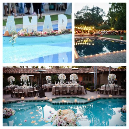 erros comuns ao decorar piscina para casamento