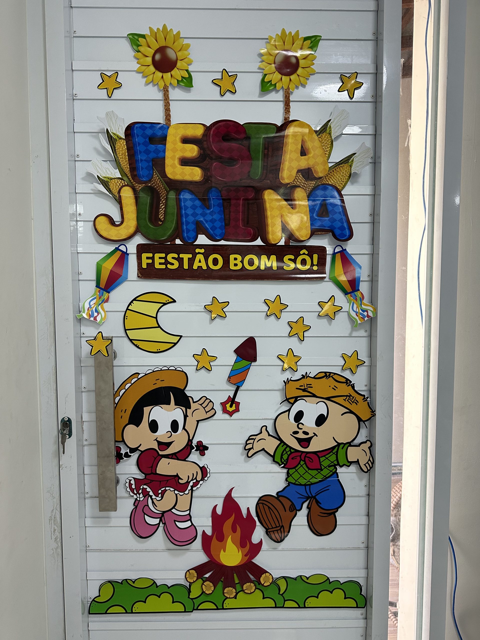 como decorar porta para festa junina