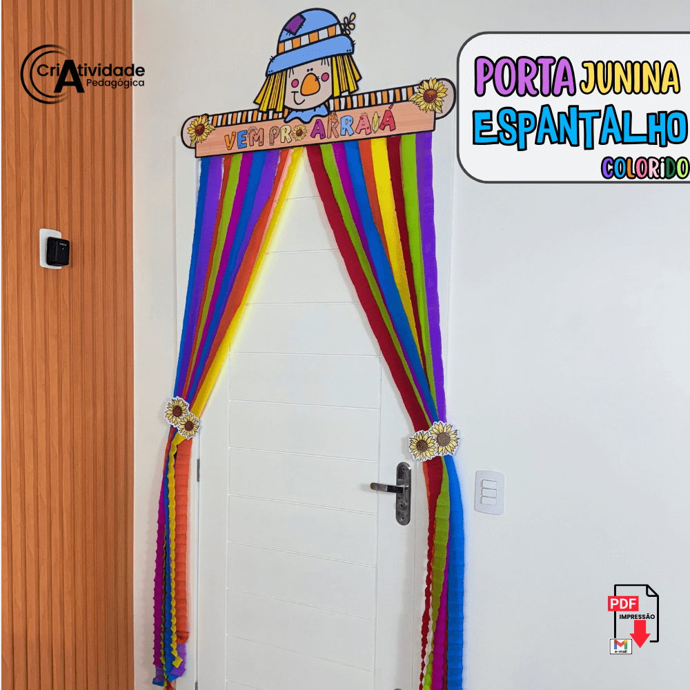 como decorar porta para festa junina