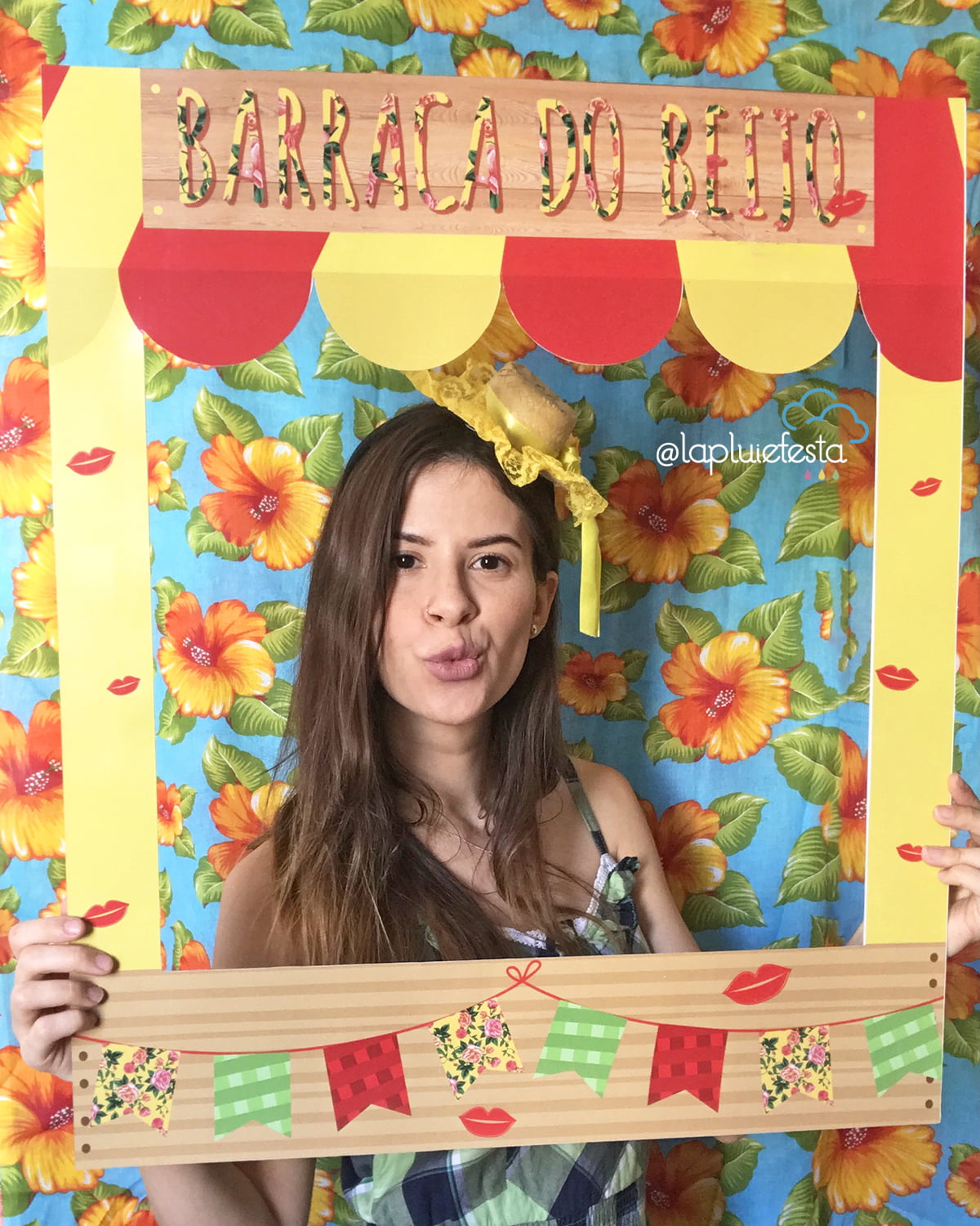 decoração junina para porta de casa