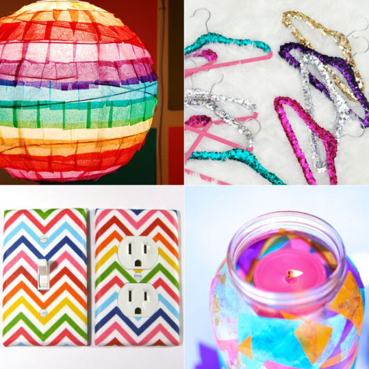 decoração diy com reciclagem