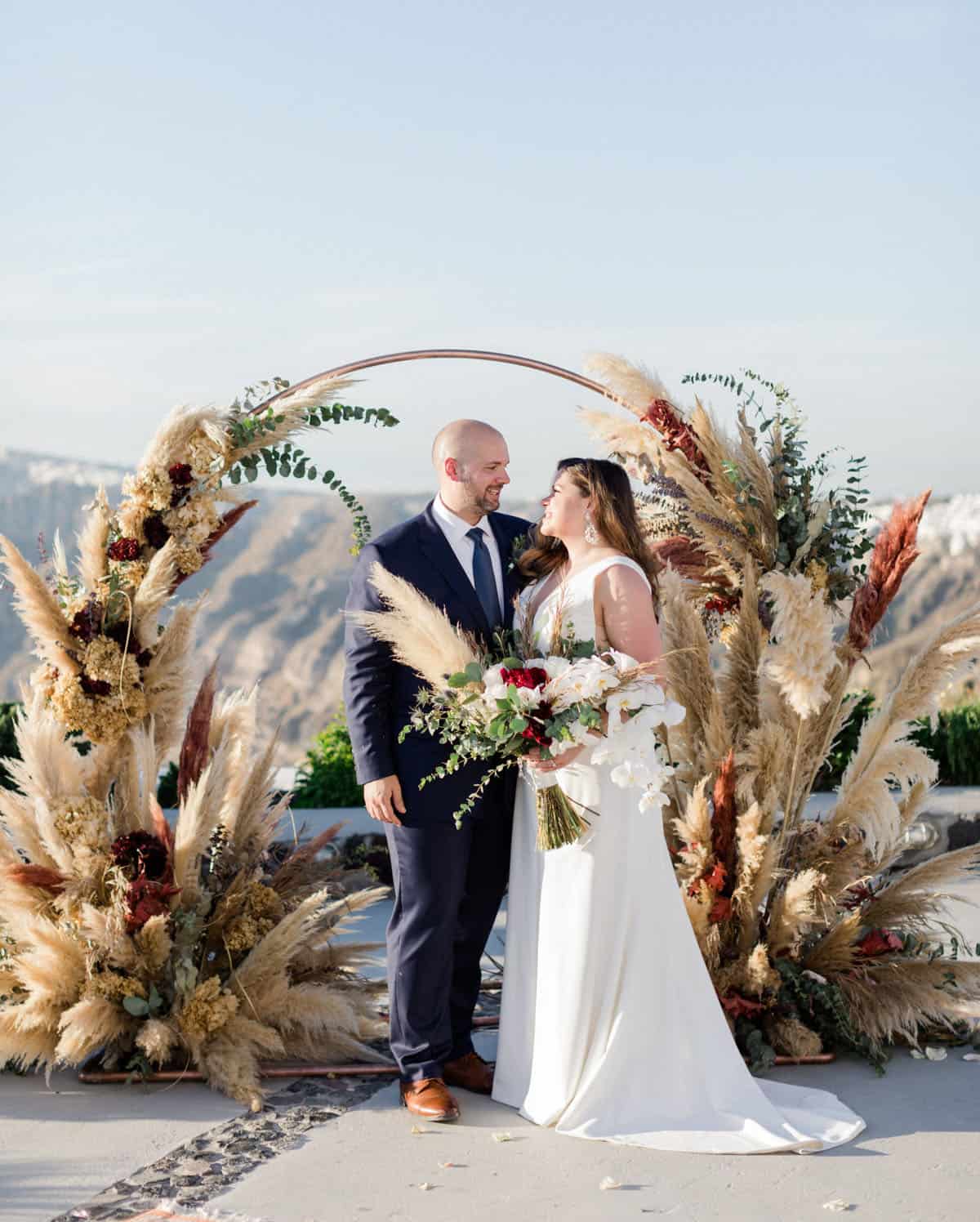 decoracao geometrica para casamento