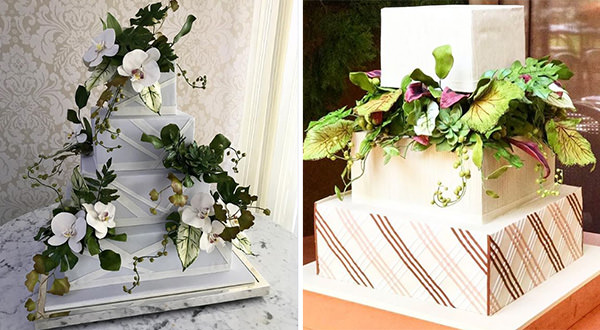 decoracao geometrica para casamento