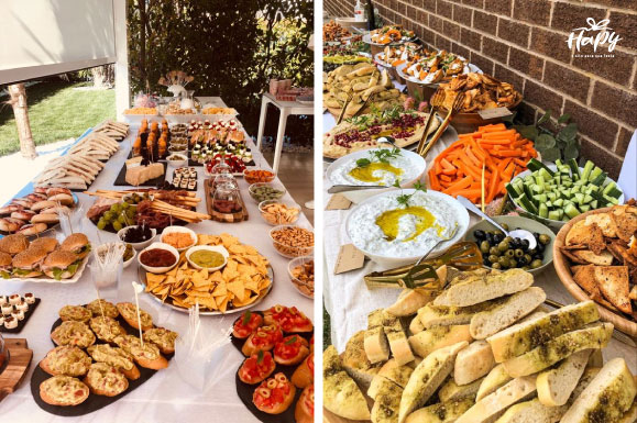 decoração brunch pós-casamento
