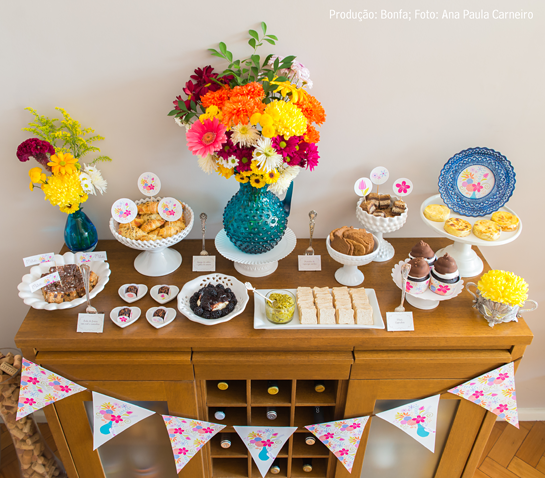 detalhes personalizados mesa brunch
