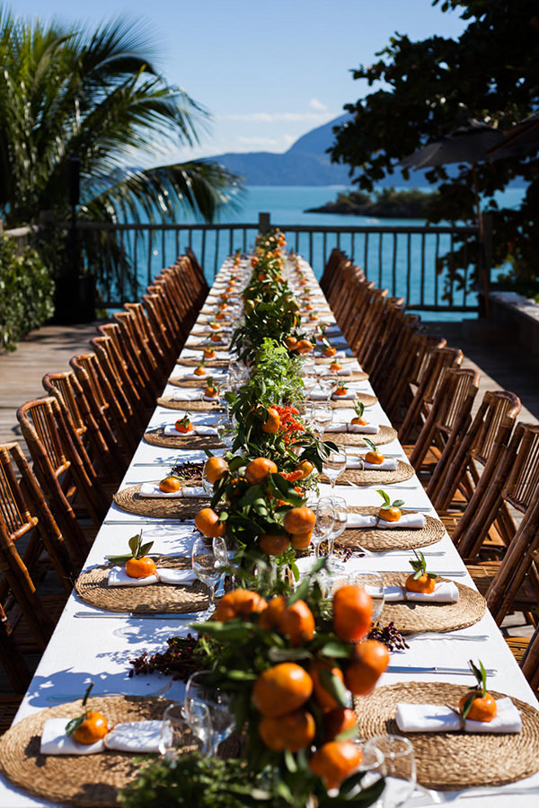 decoracao para almoco de casamento civil