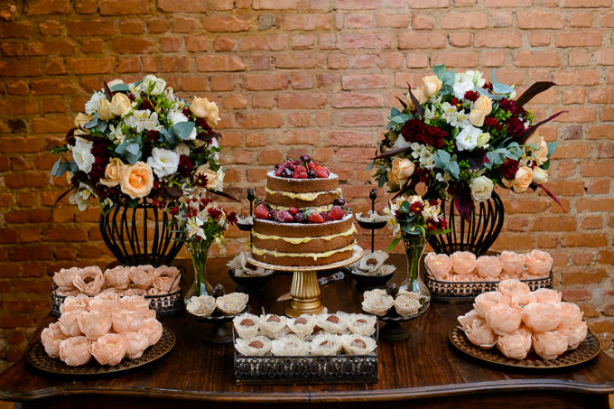 decoracao para almoco de casamento civil