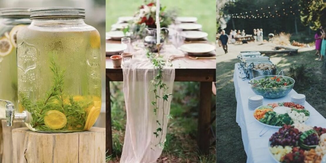 decoracao para almoco de casamento civil