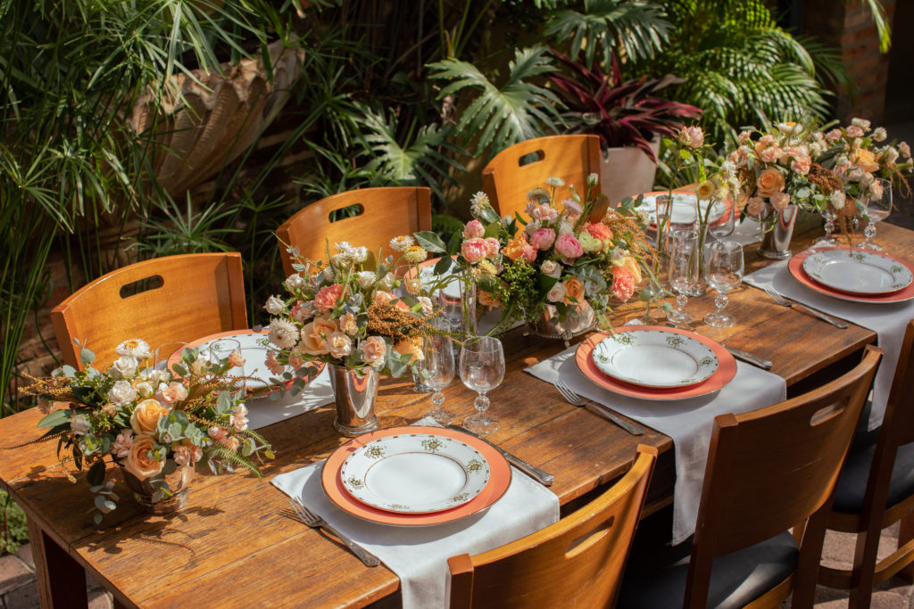 decoracao para almoco de casamento civil