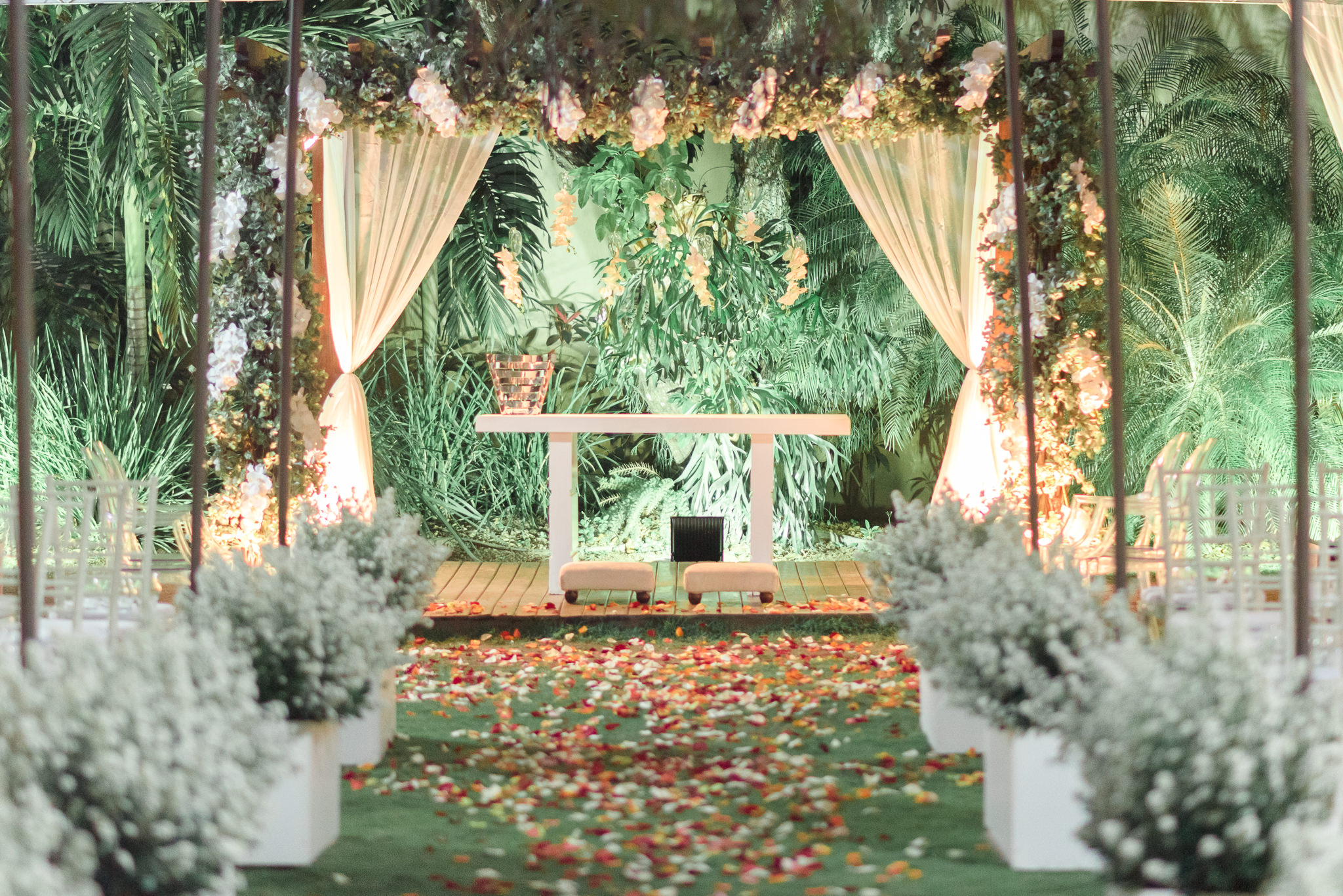 flores para casamento rústico