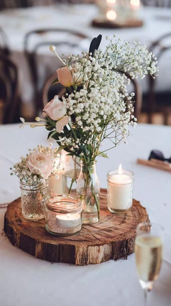 ideias decoração casamento rústico simples