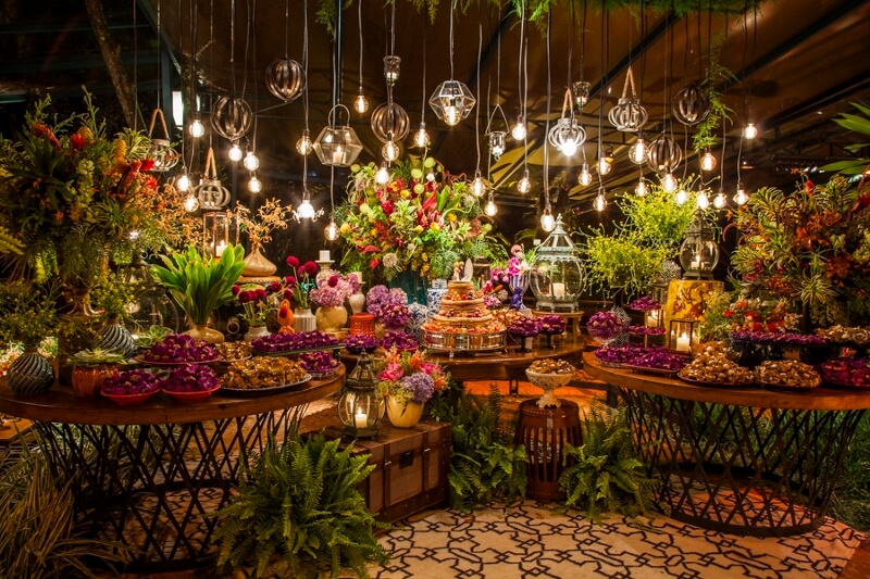 decoração casamento rústico DIY