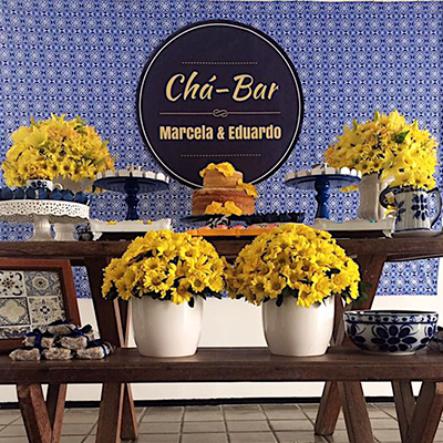decoracao para cha bar