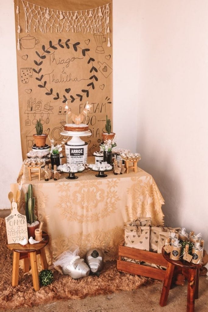 erros comuns na decoração de chá de cozinha