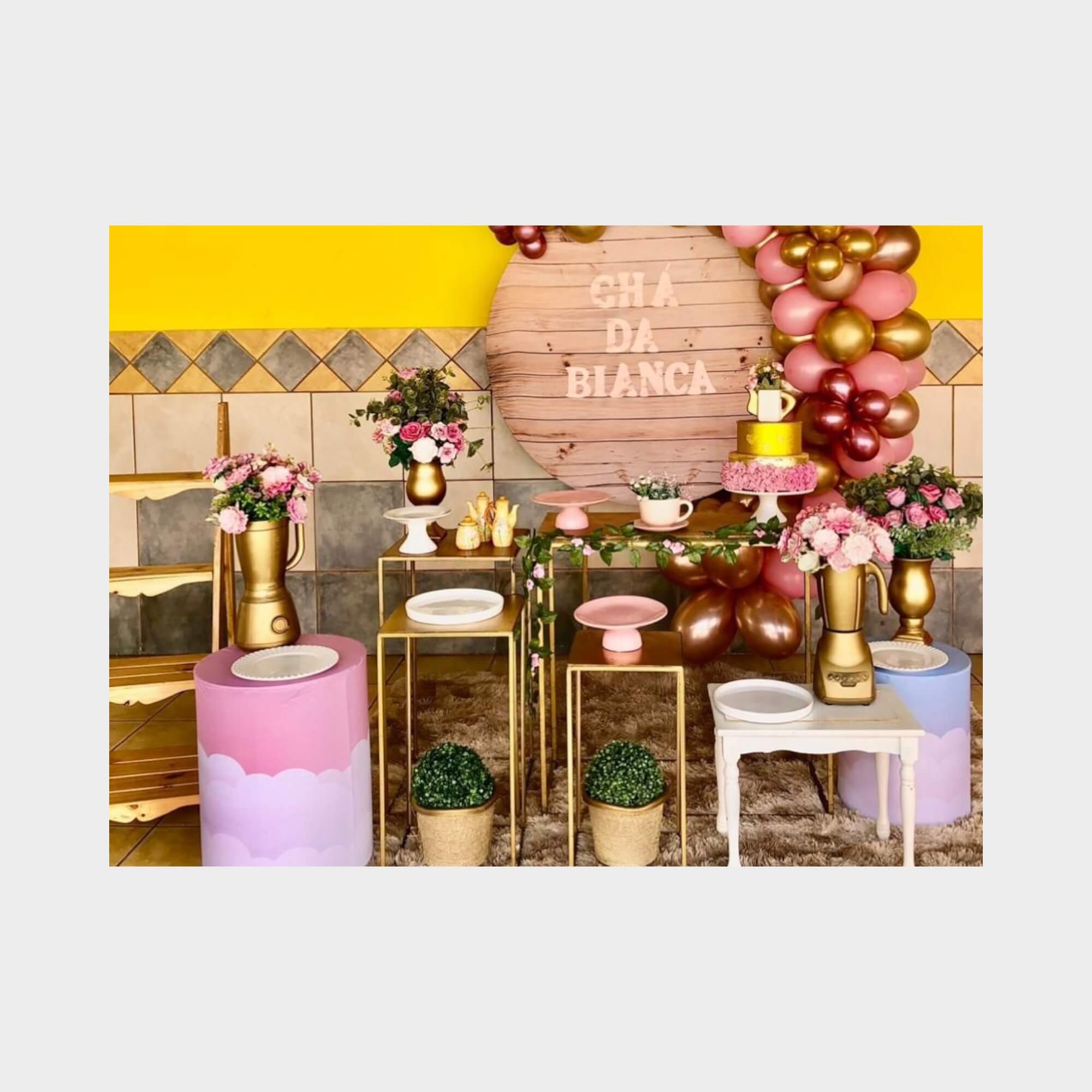 decoração chá de cozinha rústico vs moderno