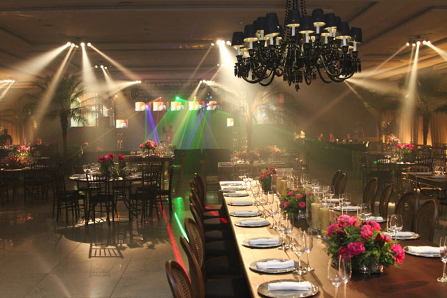 iluminação cênica festa 15 anos