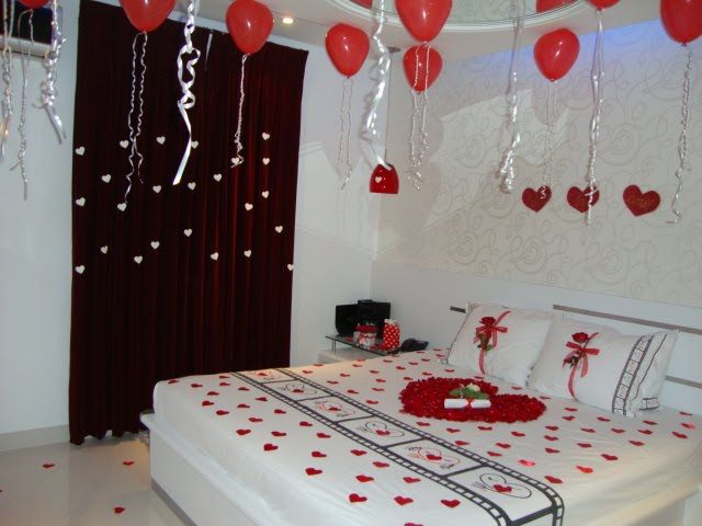 decoracao para noite de nupcias