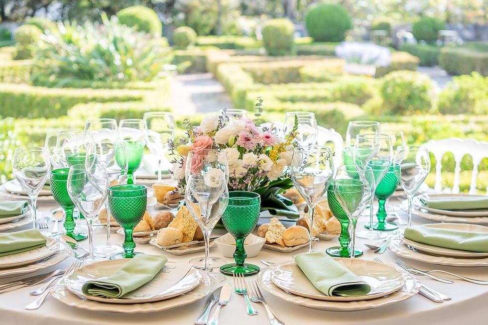 decoração jantar de ensaio rústico chic