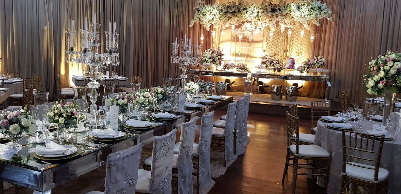 decoração jantar de ensaio rústico chic