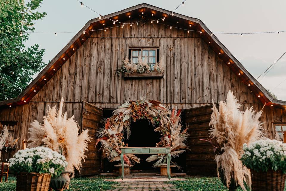 decoração rustica para casamento