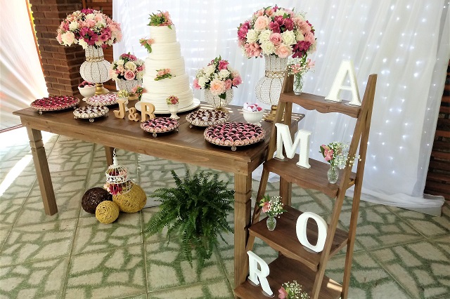 decoração rustica para casamento