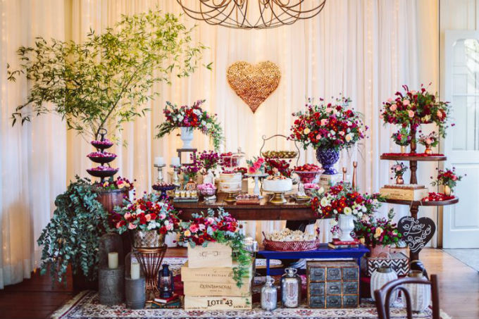 decoração simples casamento civil