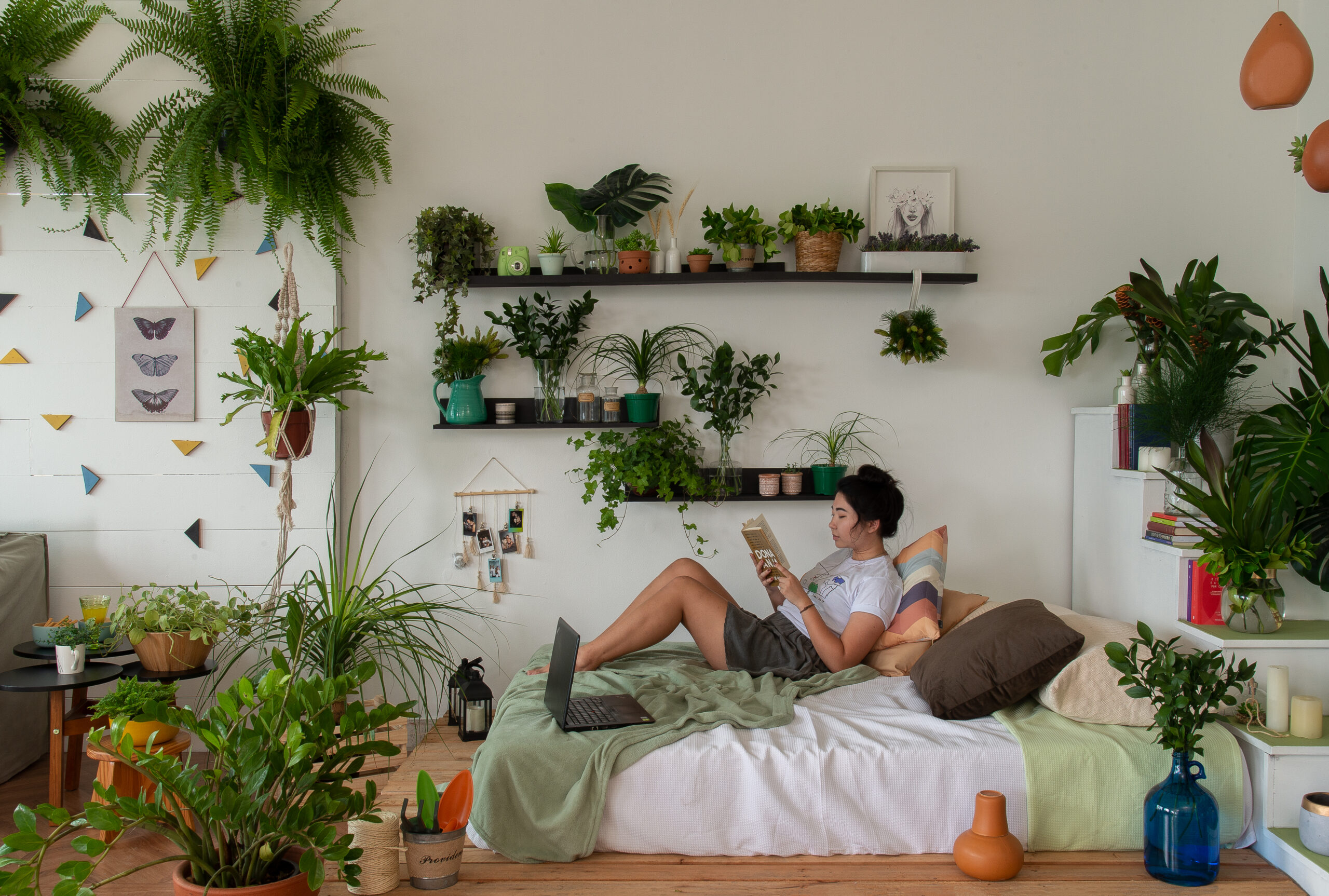 jardim flutuante para eventos