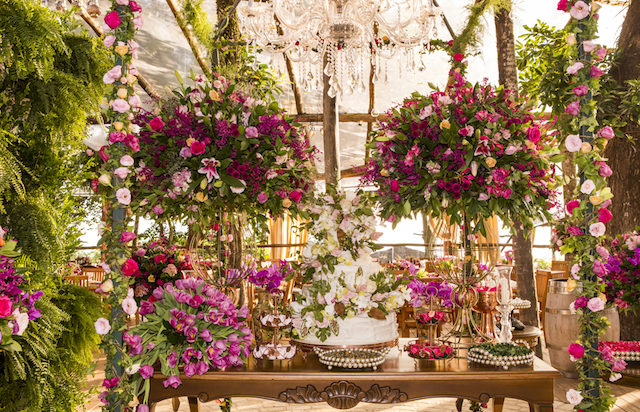 design floral para casamentos